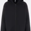 Capispalla>CFCL giubbotto full-zip in maglia Milano Nero