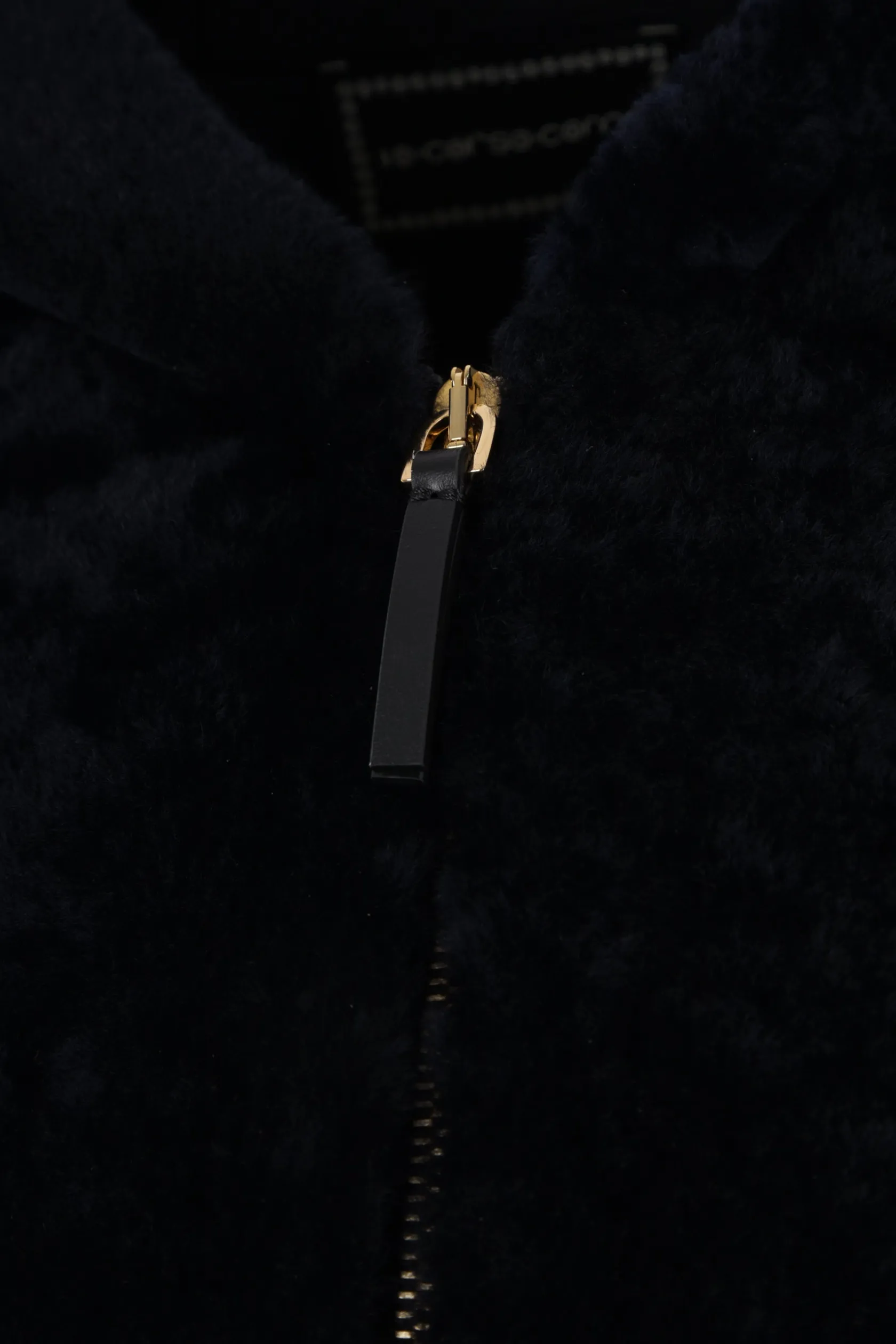 Capispalla>10 CORSO COMO giubbotto full-zip in shearling Blu