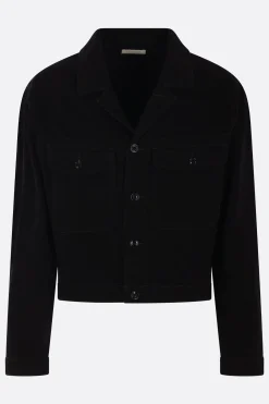 Capispalla>LEMAIRE giubbotto in denim Nero