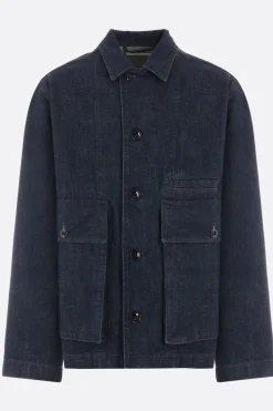 Capispalla>LEMAIRE giubbotto in denim Blu
