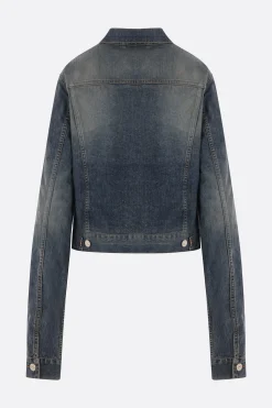Capispalla>BALENCIAGA giubbotto in denim Blu