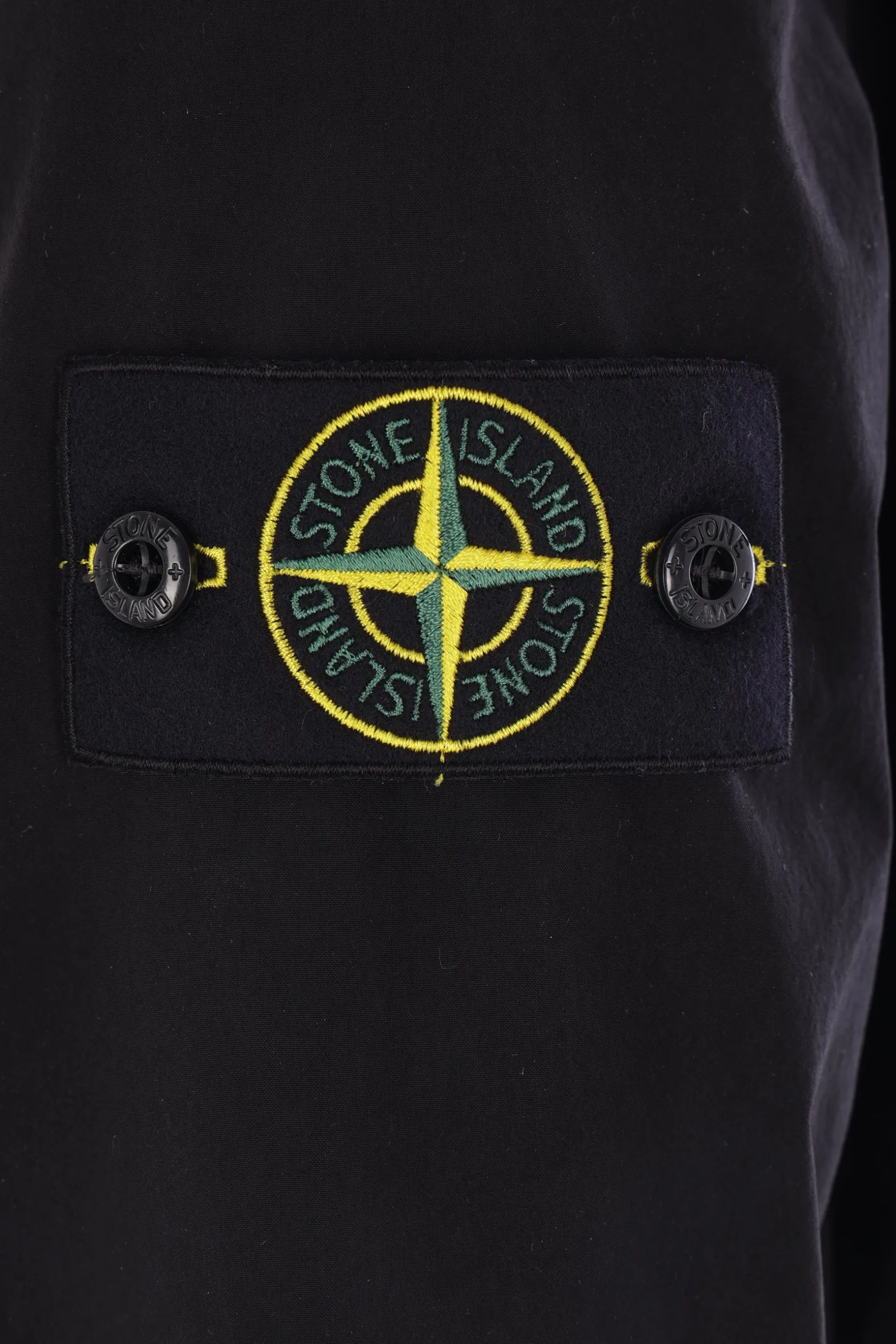 Capispalla>STONE ISLAND giubbotto in Light Compact Touch Poly-TC Nero