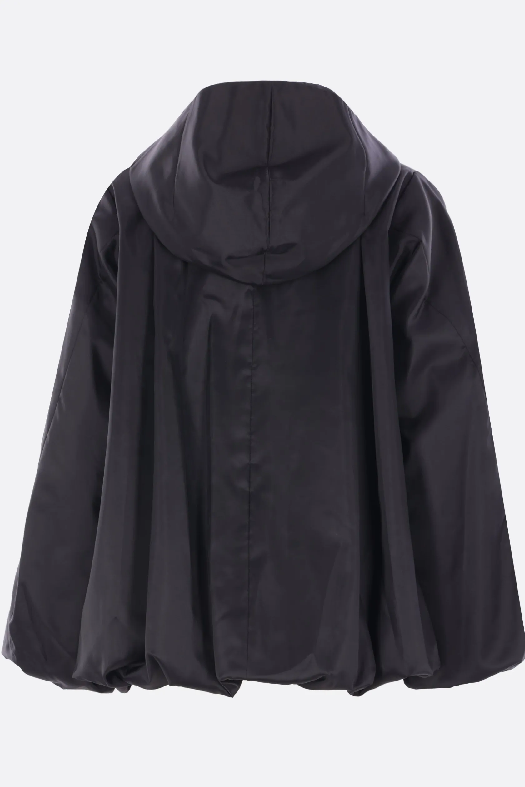 Capispalla>NOIR KEI NINOMIYA giubbotto in nylon con cappuccio Nero