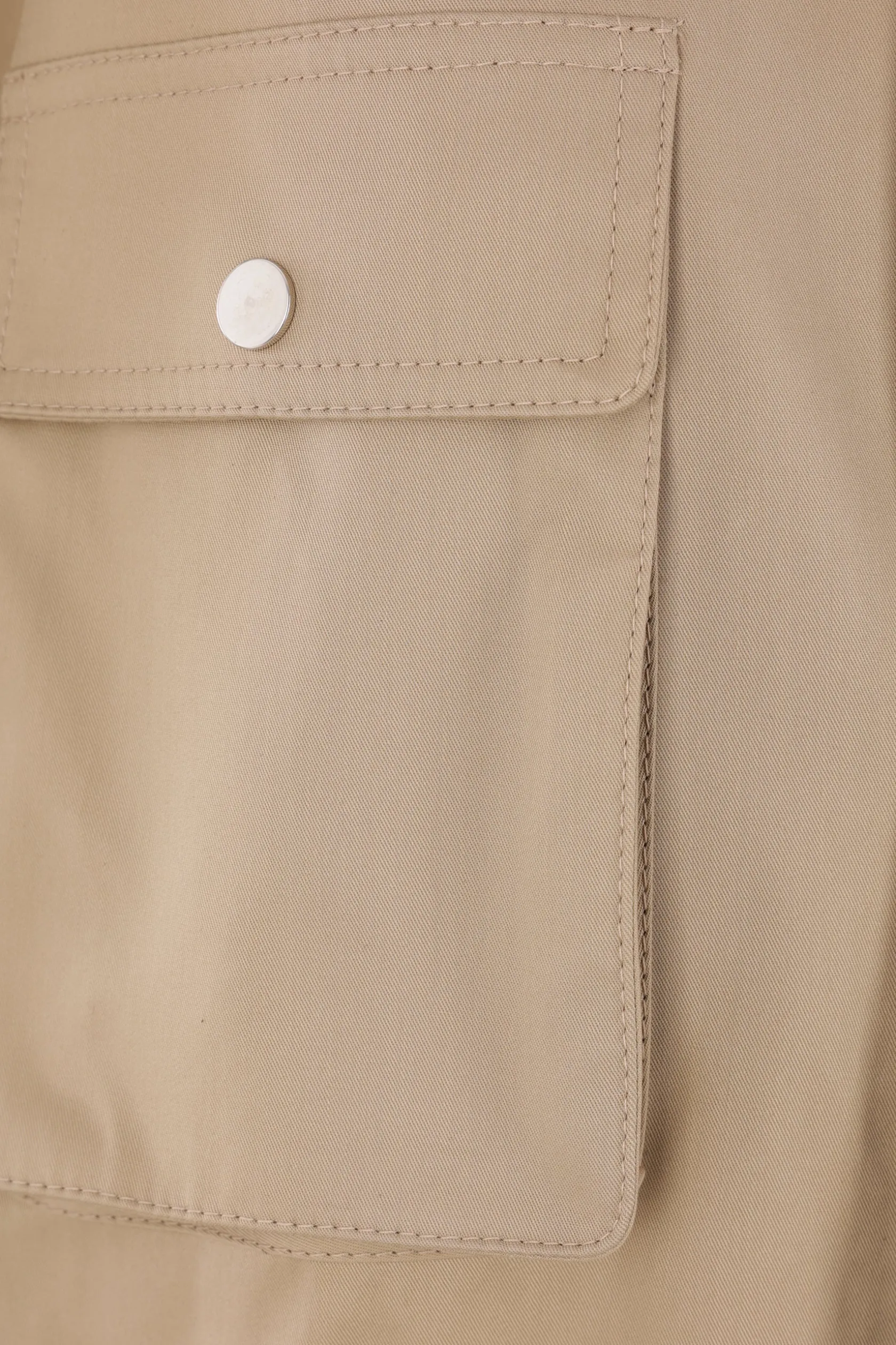 Capispalla>NICCOLÒ PASQUALETTI giubbotto oversize Carico in twill Neutro