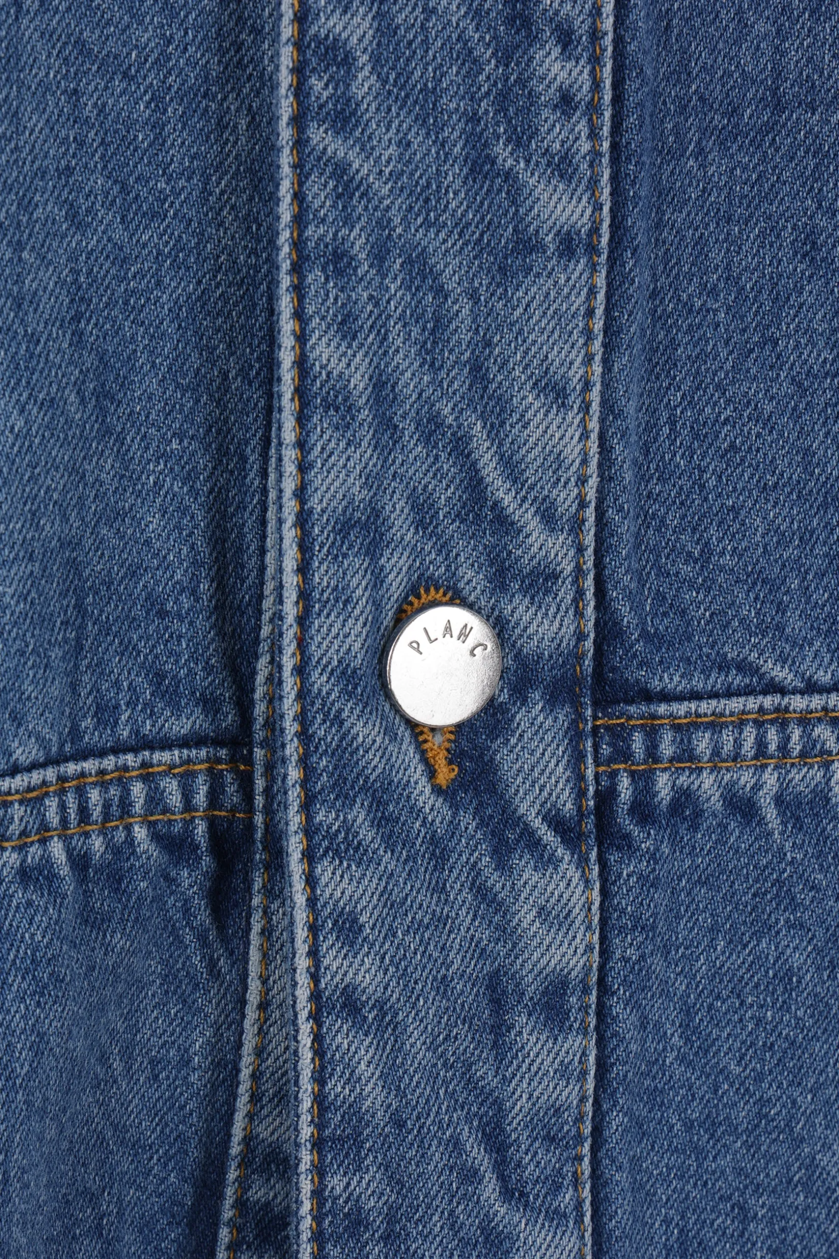 Capispalla>PLAN C giubbotto oversize in denim Blu