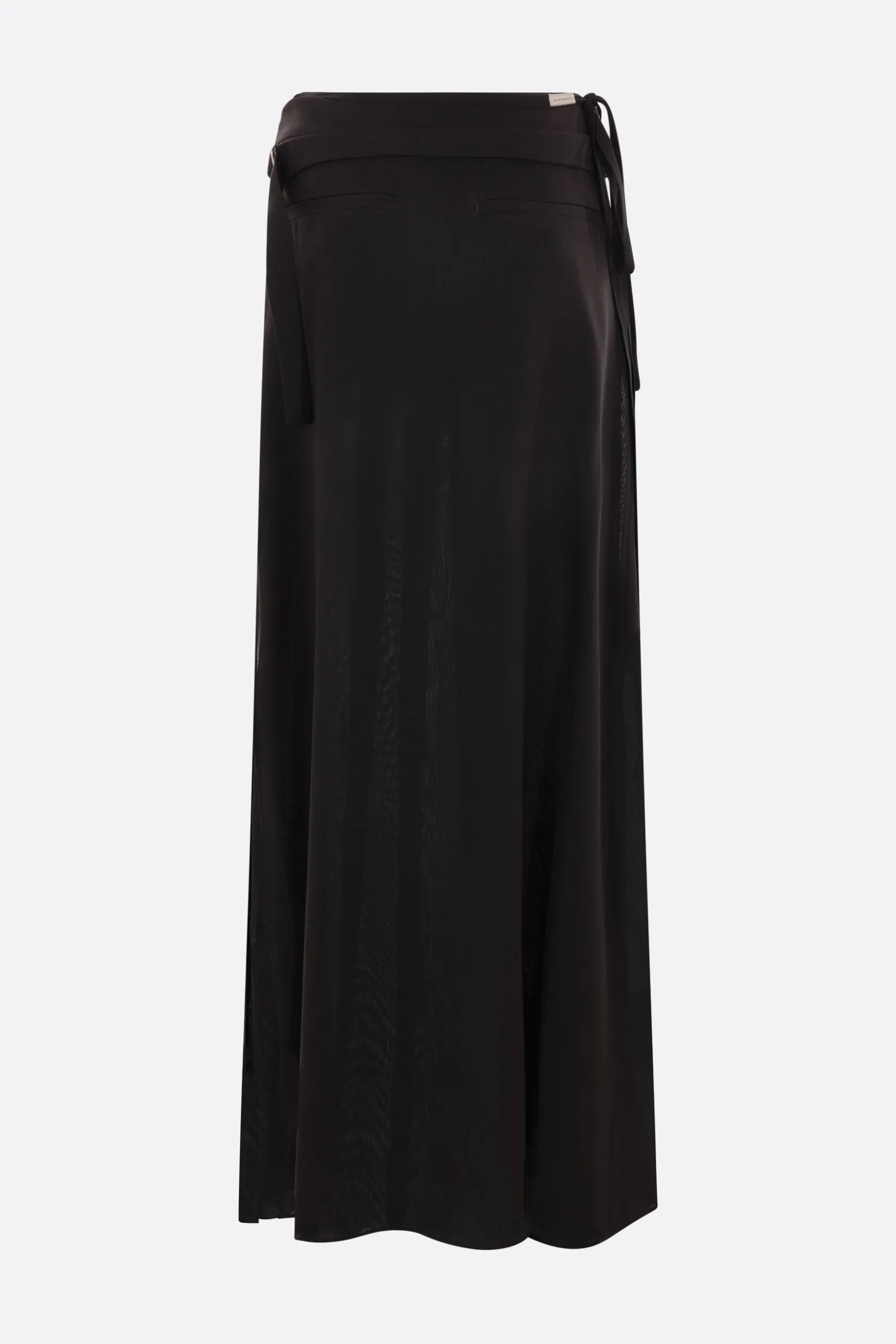 Gonne>ANN DEMEULEMEESTER gonna a portafoglio Norell in misto lana Nero