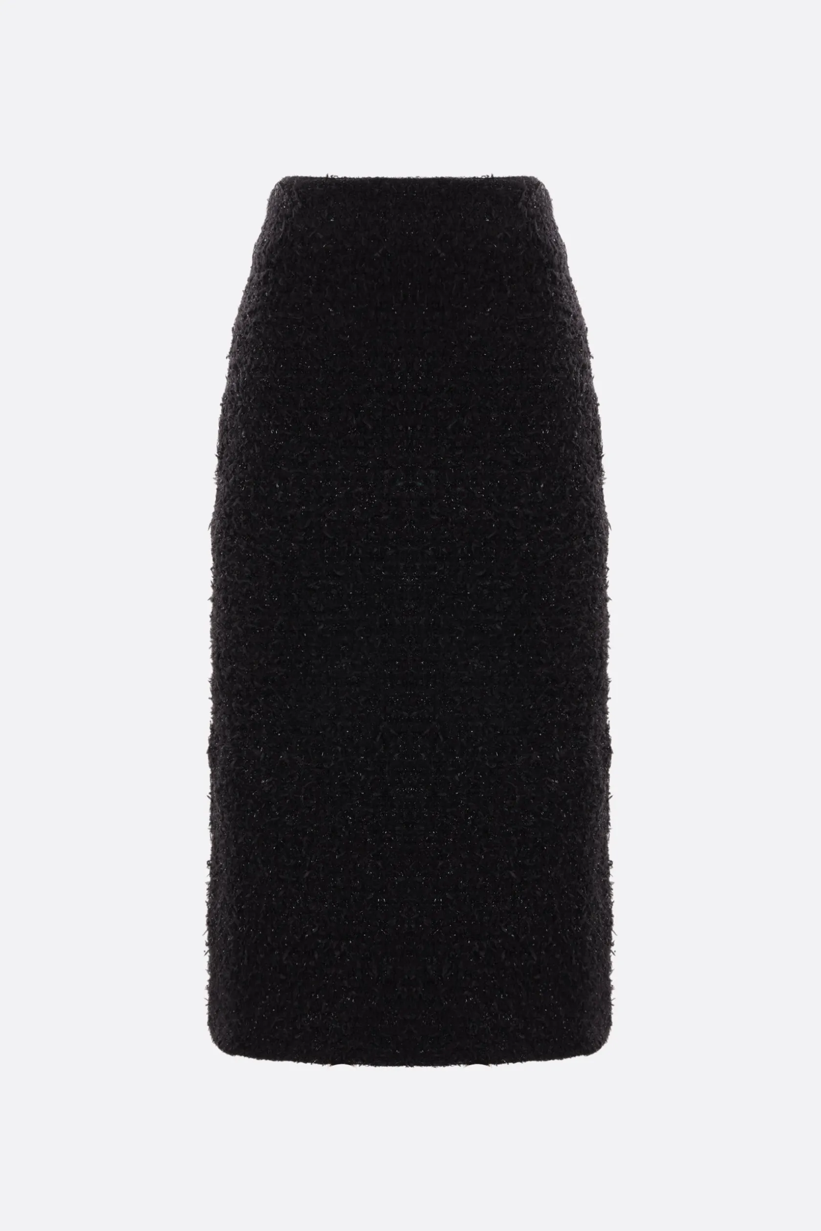 Gonne>BALENCIAGA gonna a tubino in tweed Nero
