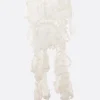 Gonne>ROISIN PIERCE gonna asimmetrica in crêpe e organza Bianco