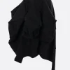 Gonne>YOHJI YAMAMOTO gonna destrutturata in lana Nero