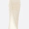 Gonne>RICK OWENS gonna lunga Edfu in jersey Neutro