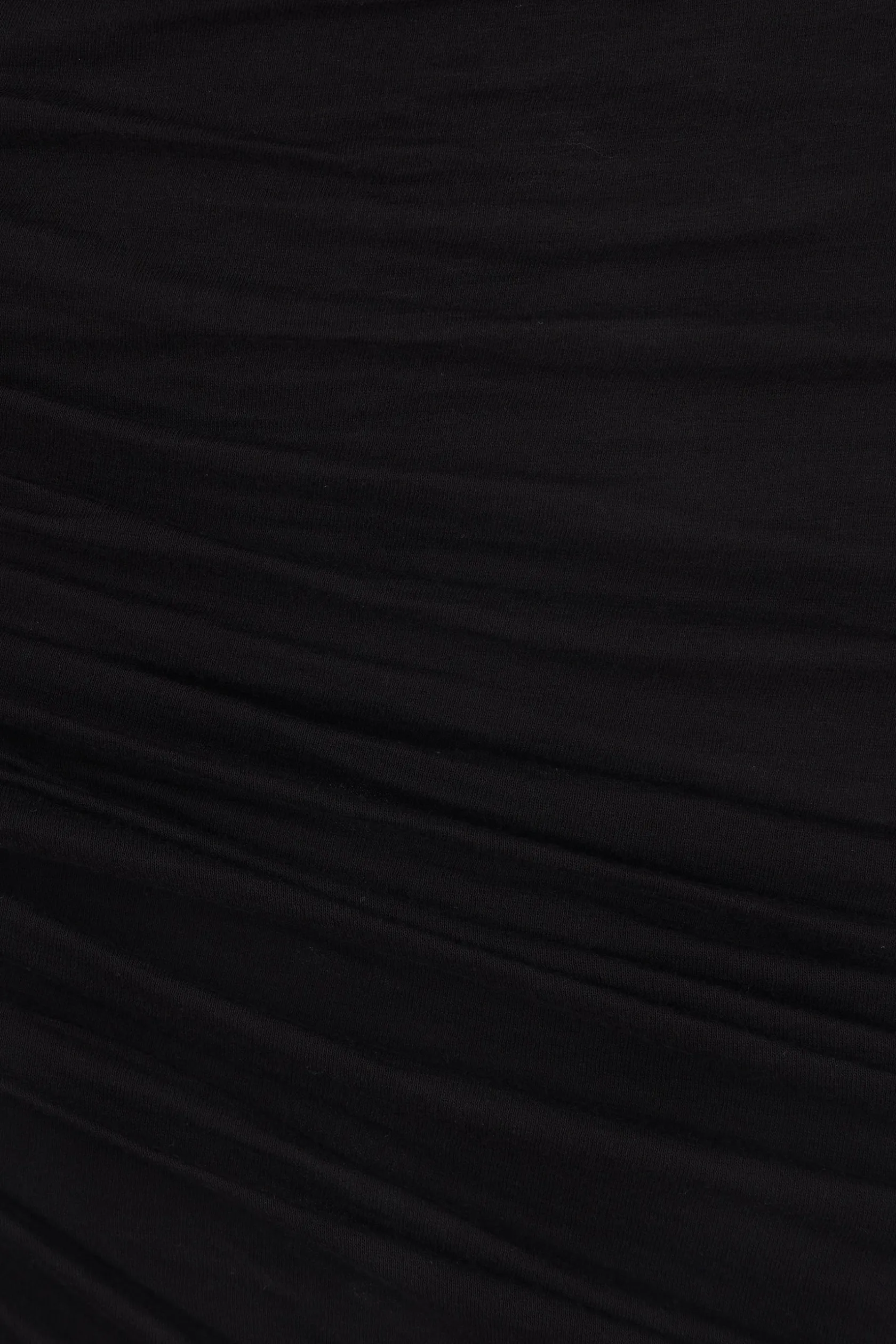 Gonne>RICK OWENS gonna lunga Edfu in jersey con strascico Nero
