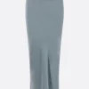 Gonne>RICK OWENS gonna midi Calf Bias in raso Blu