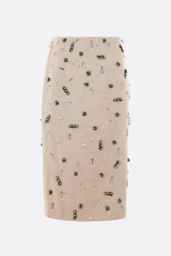 Gonne>CHRISTOPHER ESBER gonna midi Embla in canvas Multicolor