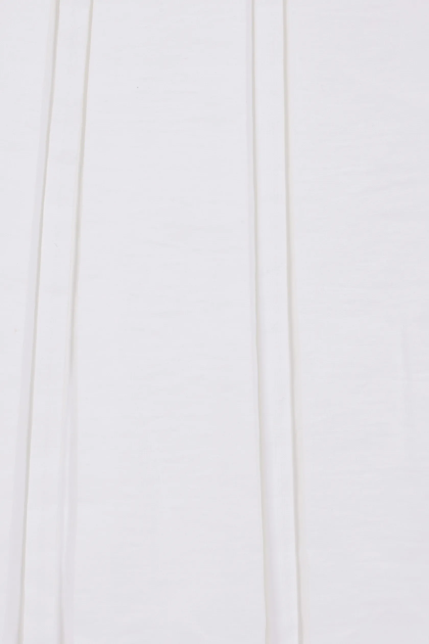 Gonne>JIL SANDER gonna midi in lino plissé Bianco