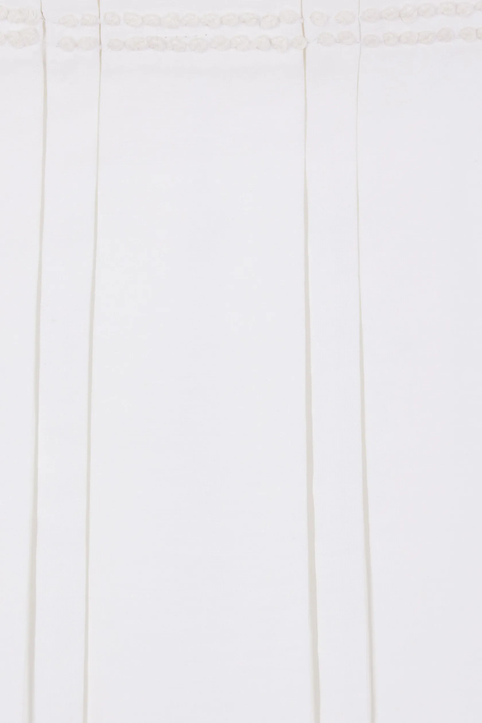 Gonne>JIL SANDER gonna midi in lino plissé Bianco