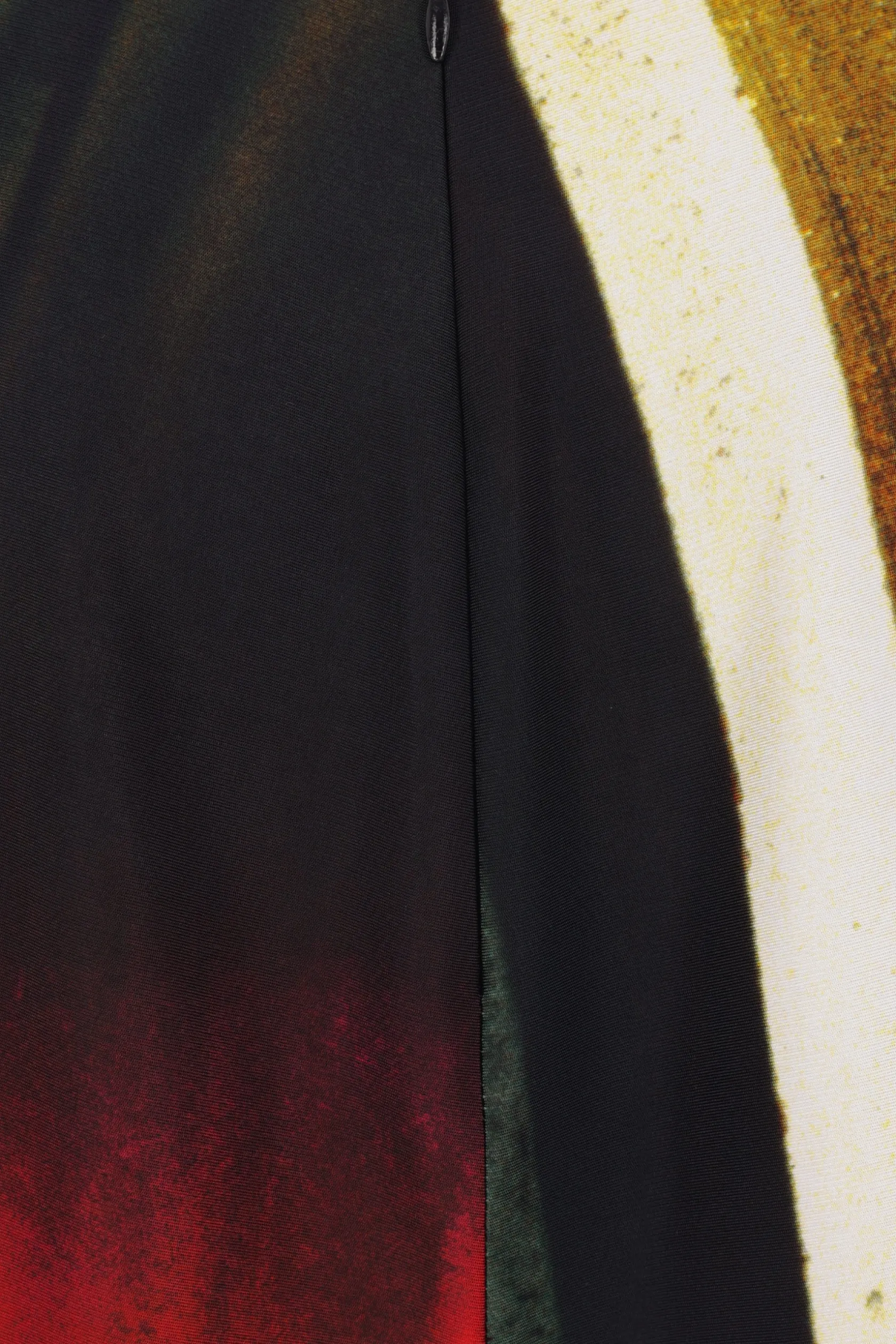Gonne>JIL SANDER gonna midi in viscosa fluida stampata Rosso