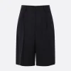 Pantaloni>UNDERCOVER gonna-pantalone corto in lana Blu