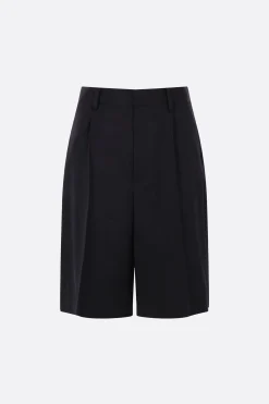 Pantaloni>UNDERCOVER gonna-pantalone corto in lana Blu