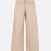 Jeans>UMA WANG jeans a gamba ampia Ball in denim Neutro
