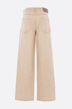Jeans>UMA WANG jeans a gamba ampia Ball in denim Neutro