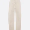 Jeans>MM6 jeans a gamba ampia in denim Bianco
