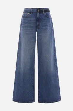 Jeans>LEVI'S X SACAI jeans a gamba ampia in denim Blu