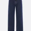 Jeans>TOTEME jeans a gamba dritta in denim Blu
