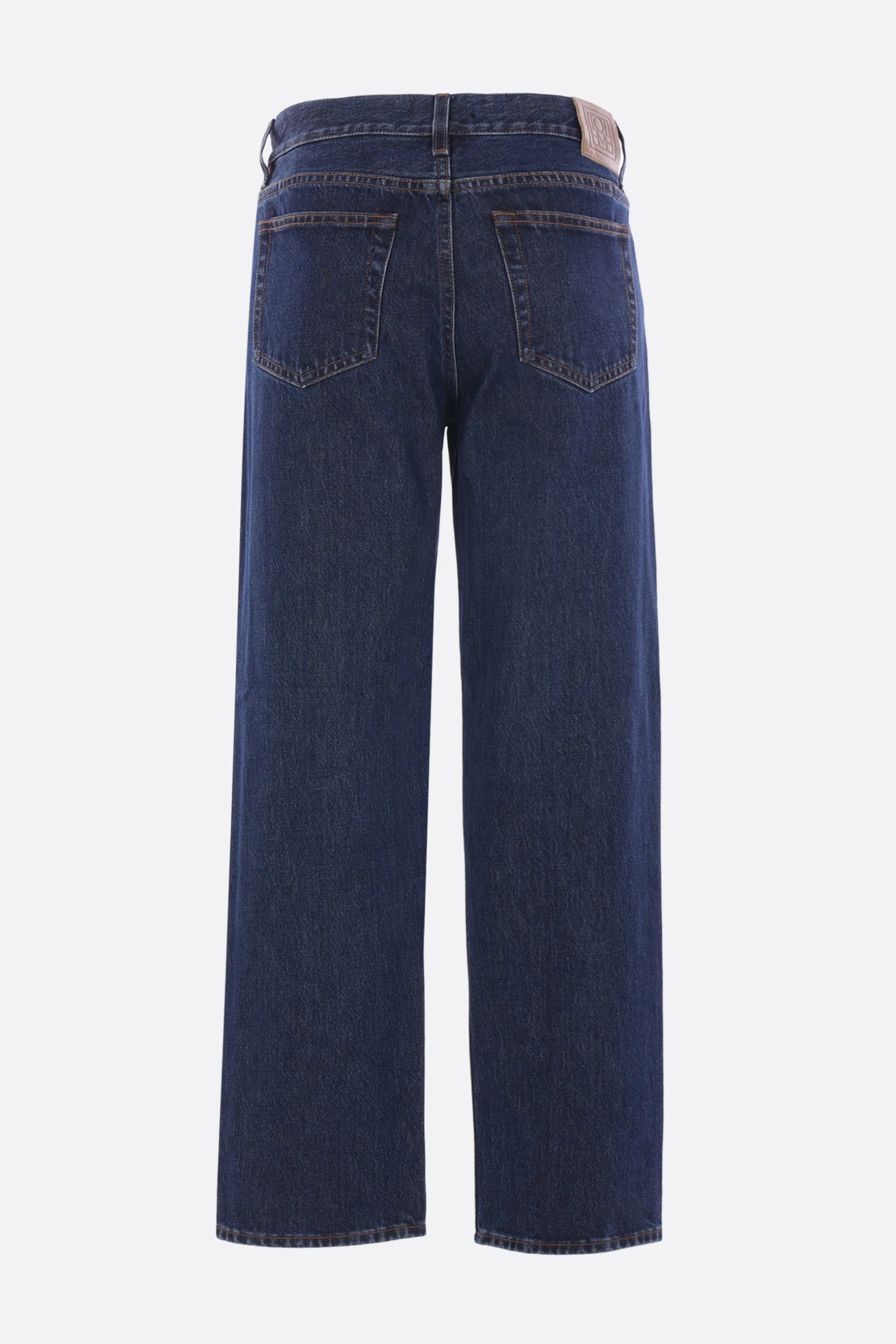Jeans>TOTEME jeans a gamba dritta in denim Blu