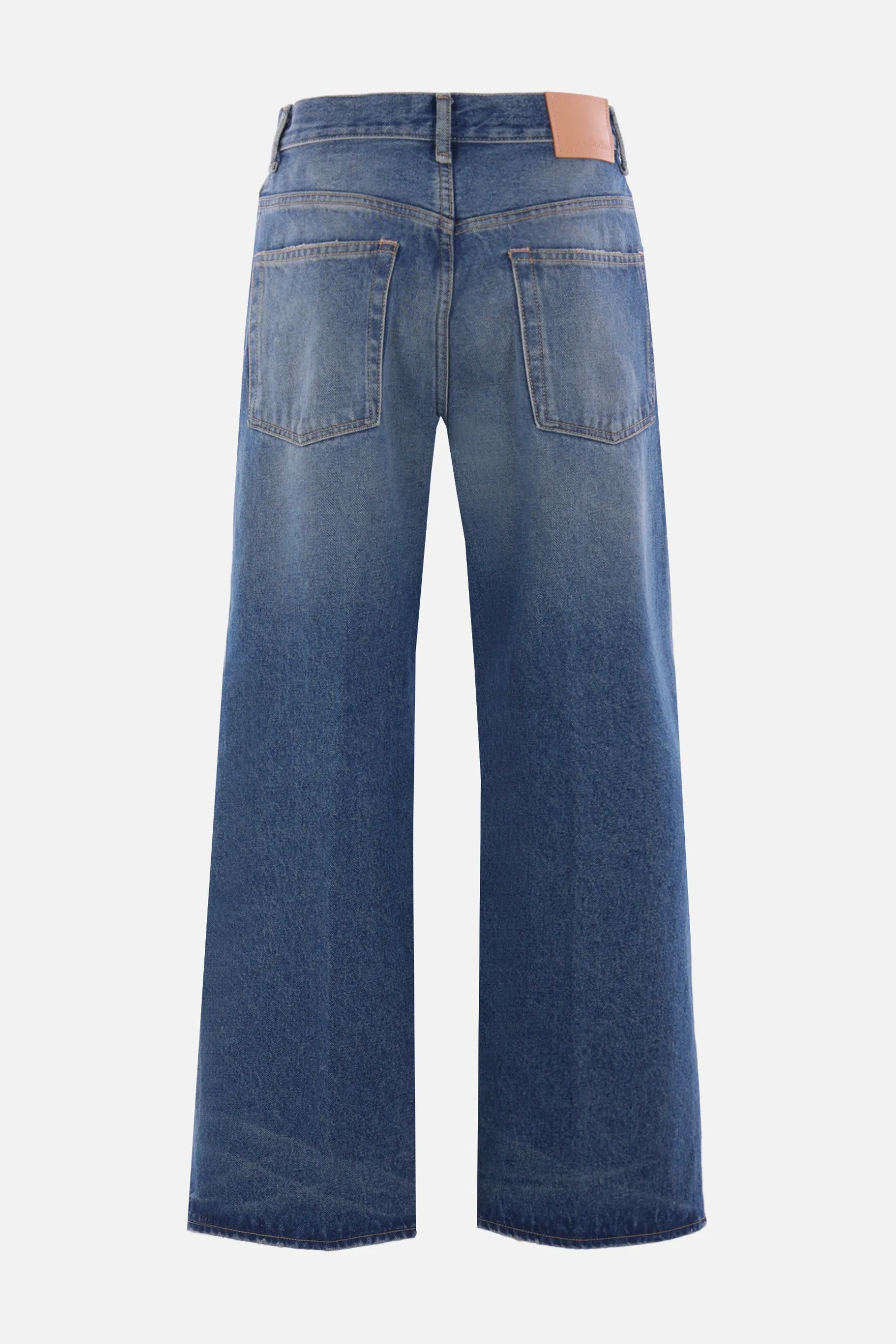 Jeans>ACNE STUDIOS jeans a gamba dritta in denim Blu