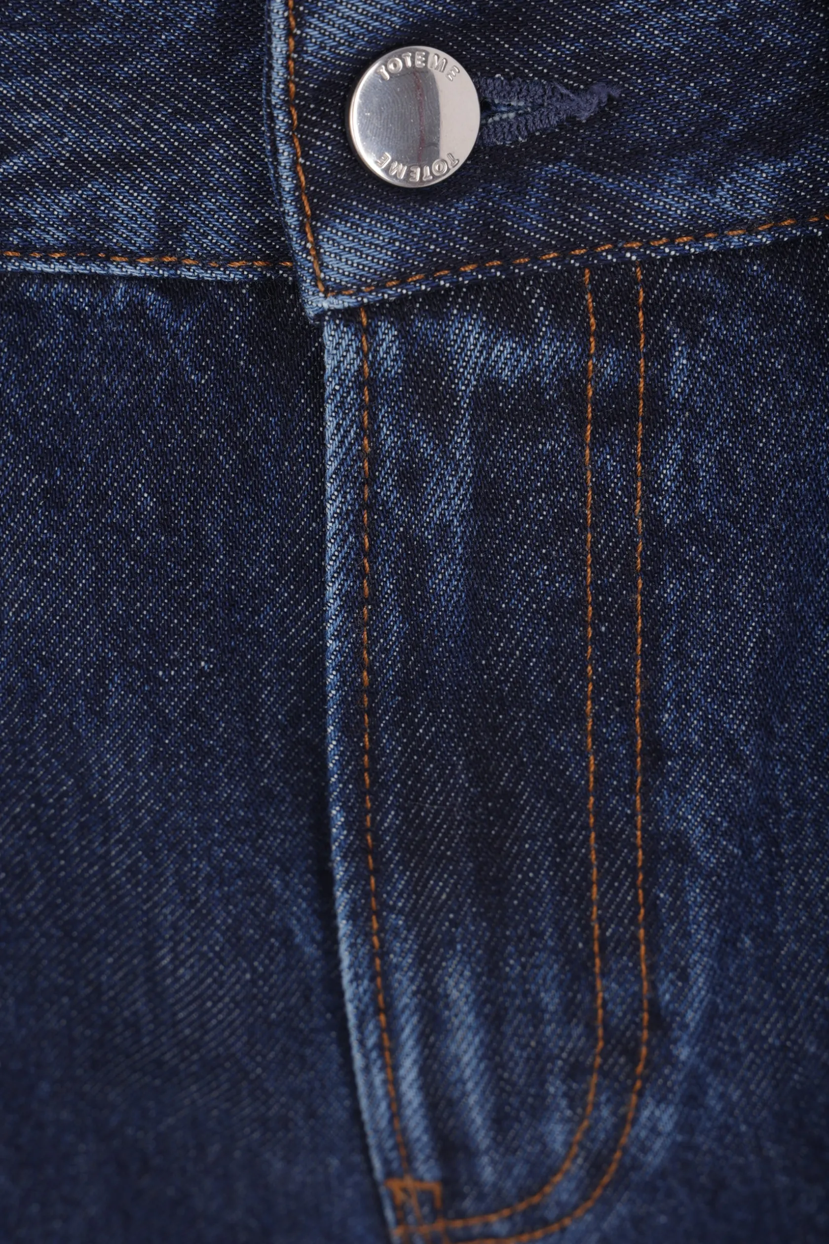 Jeans>TOTEME jeans a gamba dritta in denim Blu