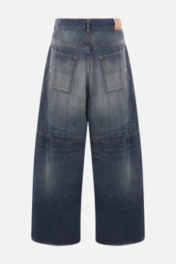 Jeans>BALENCIAGA jeans baggy in denim Blu