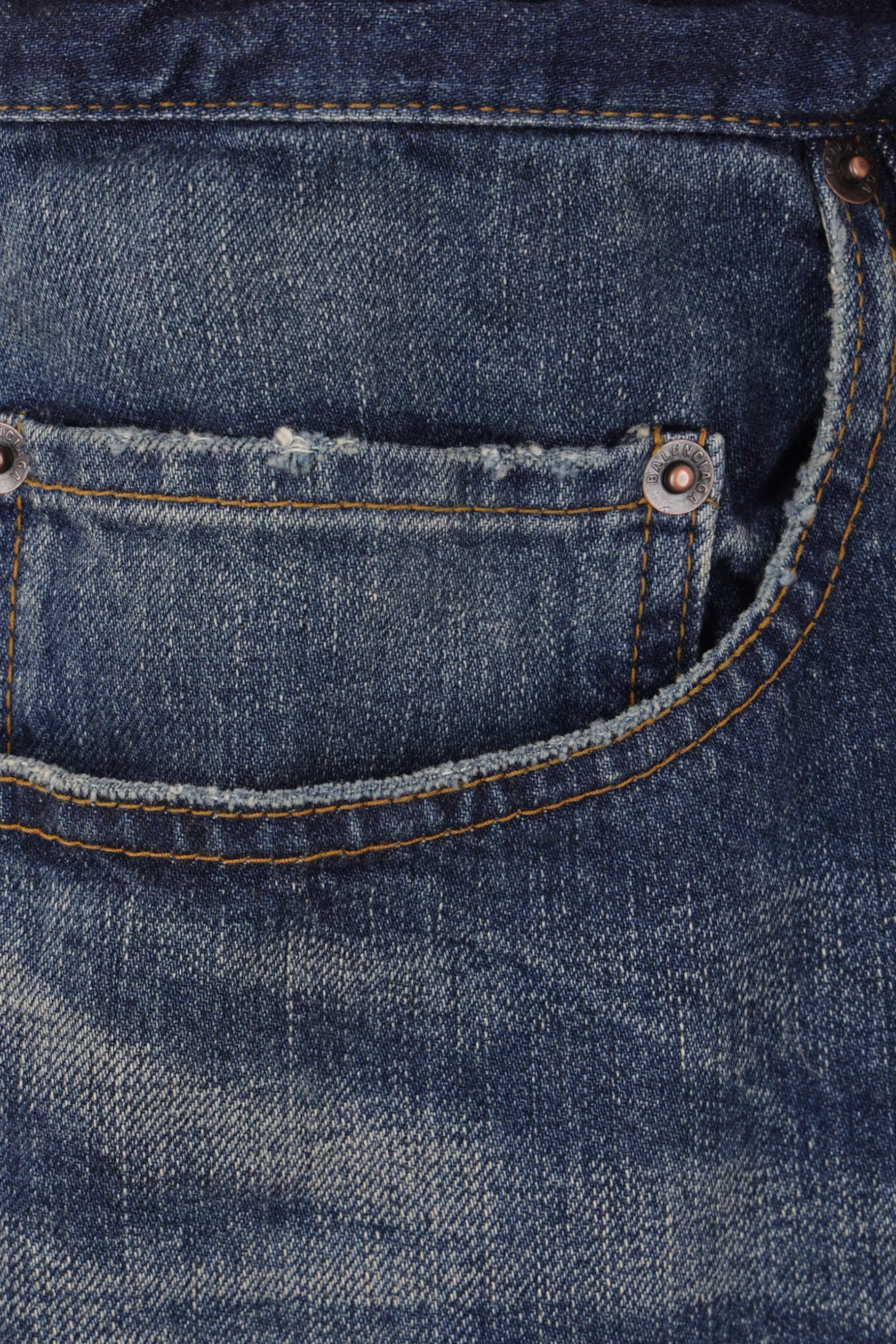 Jeans>BALENCIAGA jeans baggy in denim Blu