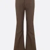 Jeans>RICK OWENS jeans flare Bolan in denim resinato Marrone