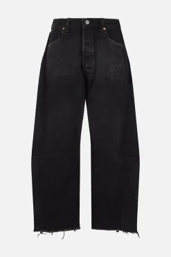 Jeans>B-SIDES jeans Lasso in denim vintage rigenerato Nero