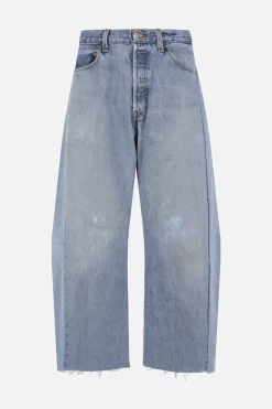 Jeans>B-SIDES jeans Lasso in denim vintage rigenerato Blu