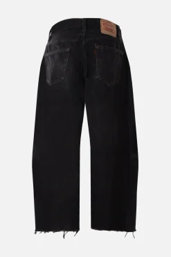Jeans>B-SIDES jeans Lasso in denim vintage rigenerato Nero