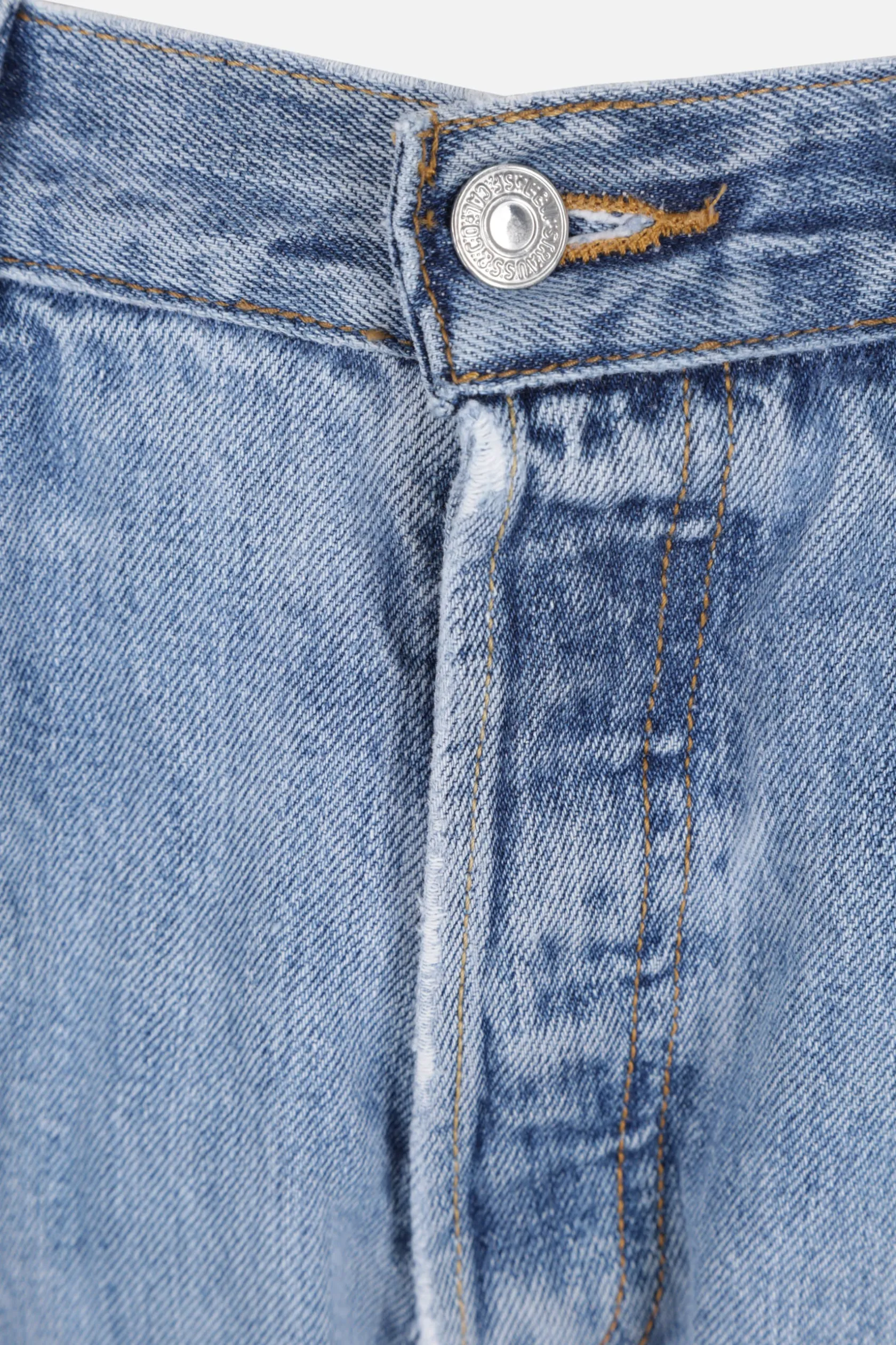 Jeans>B-SIDES jeans Lasso in denim vintage rigenerato Blu