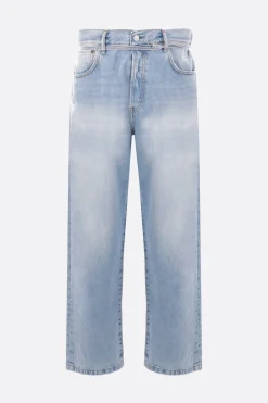 Jeans>ACNE STUDIOS jeans loose-fit in denim con cintura sottile Blu