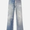 Jeans>OUR LEGACY jeans oversize in denim stampa trompe l'oeil Blu