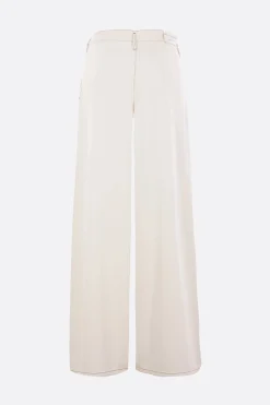 Jeans>DRIES VAN NOTEN jeans palazzo Pamplona in denim Bianco