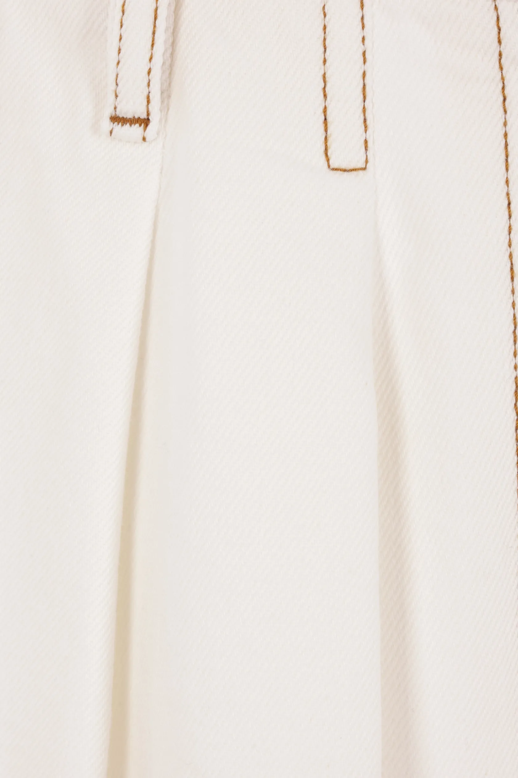 Jeans>DRIES VAN NOTEN jeans palazzo Pamplona in denim Bianco