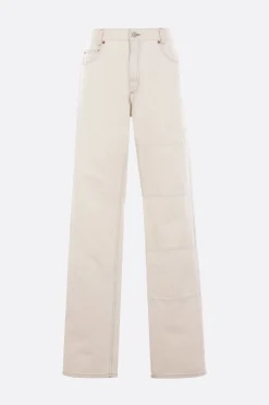 Jeans>MM6 jeans patchwork in denim Bianco