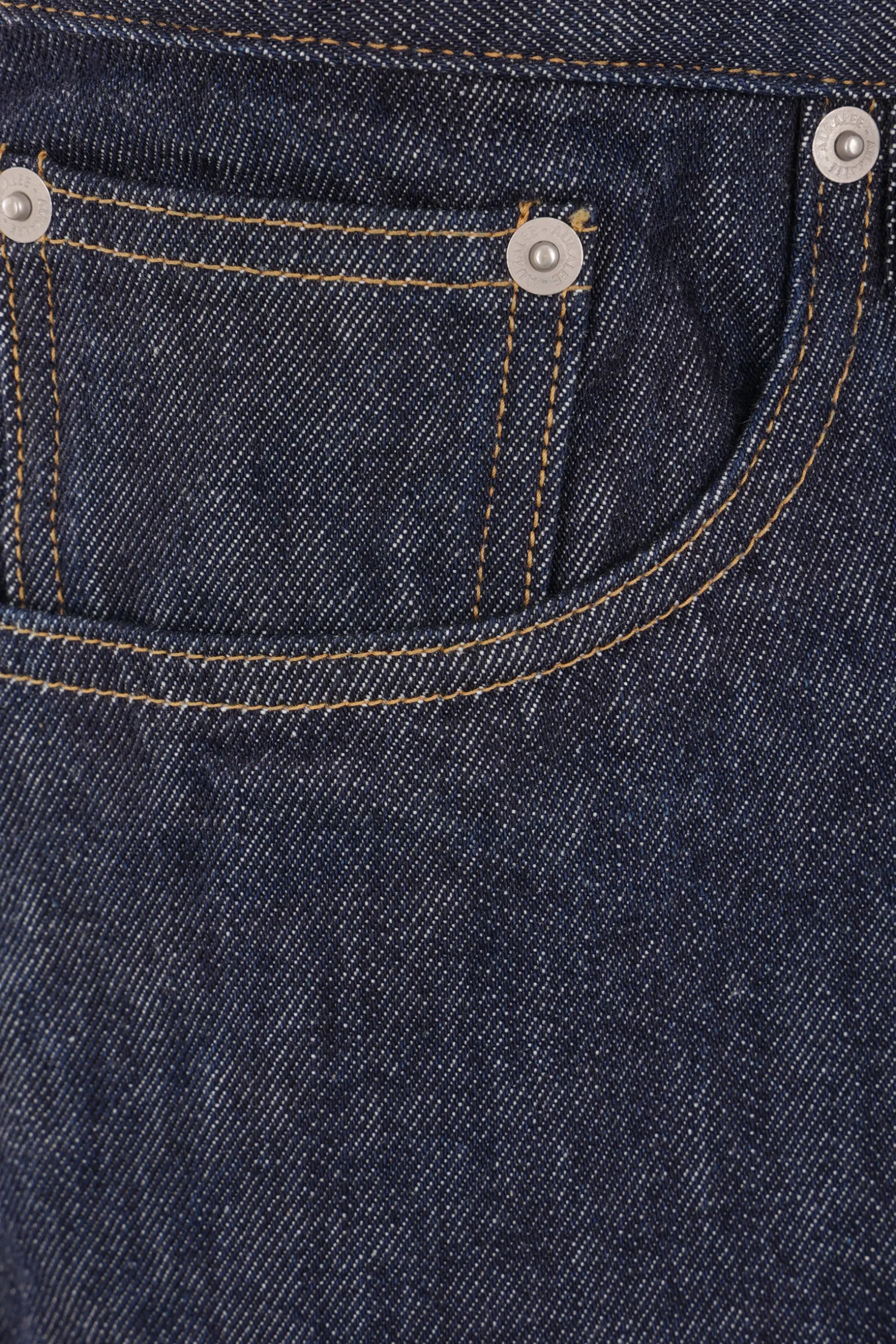 Jeans>AURALEE jeans regular-fit in denim Blu