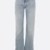Jeans>BALENCIAGA jeans regular-fit in twill giapponese biologico Blu