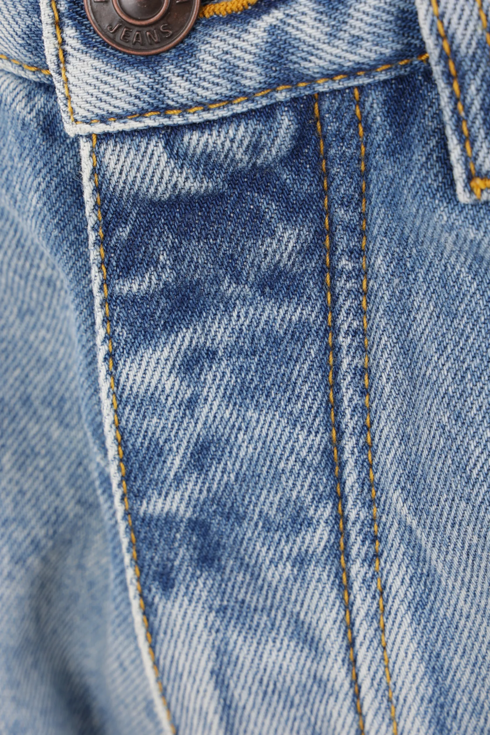 Jeans>BALENCIAGA jeans regular-fit in twill giapponese biologico Blu