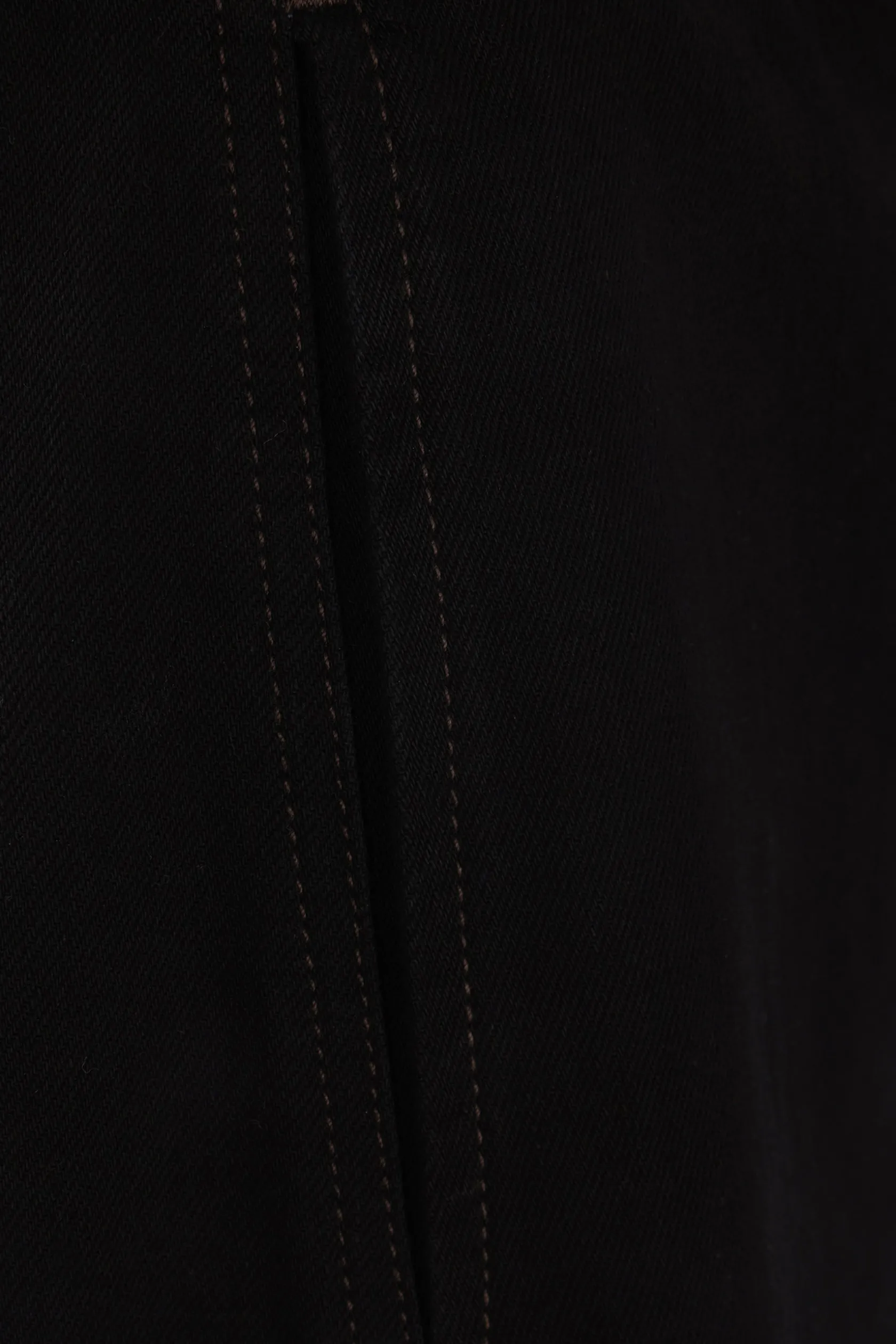Jeans>LEMAIRE jeans twisted a gamba larga in denim Nero