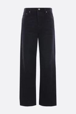 Jeans>TOTEME jeans Twisted Seam in denim Nero
