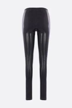 Pantaloni>JUNYA WATANABE legging in jersey lucido Nero