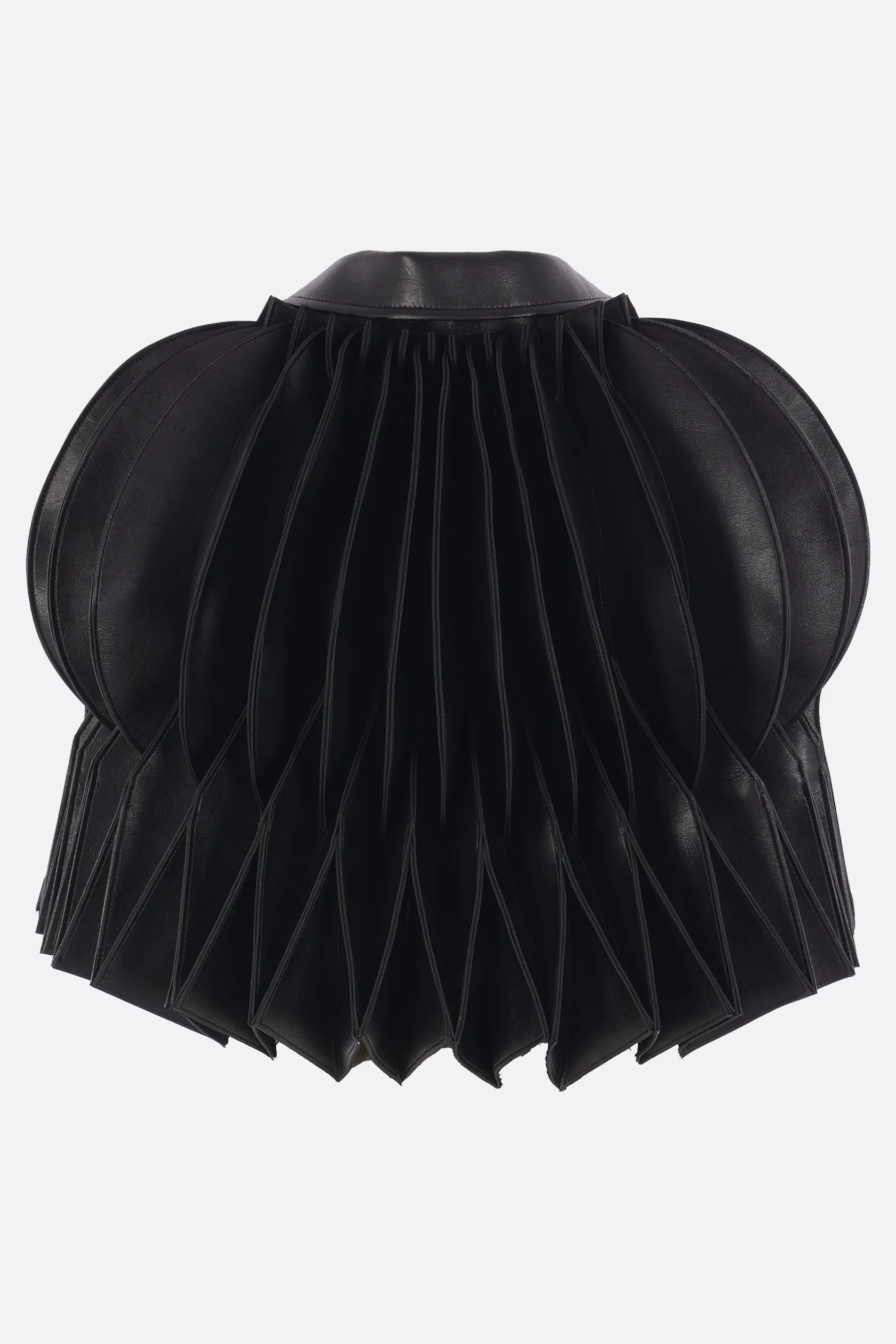 Capispalla>JUNYA WATANABE mantella in pelle sintetica Nero
