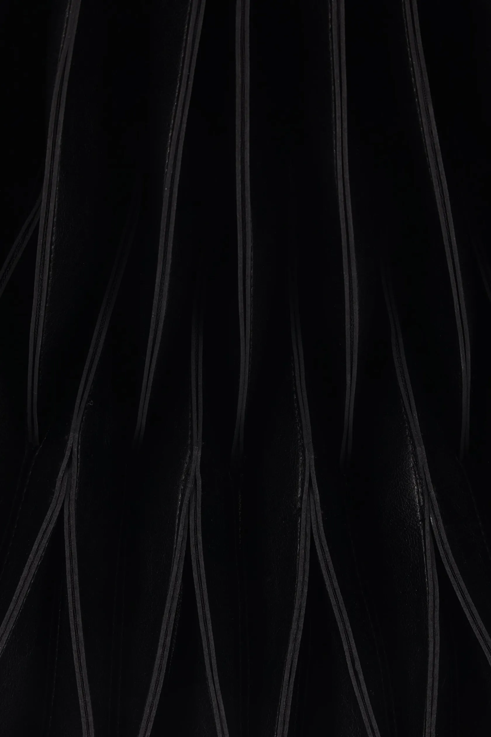 Capispalla>JUNYA WATANABE mantella in pelle sintetica Nero